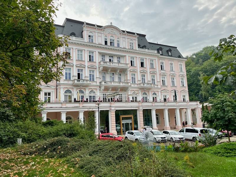 Teplice,,Czech,Republic,-,13.9.2023:,Sanatorium,Cisarske,,Means,Imperial.,Historic