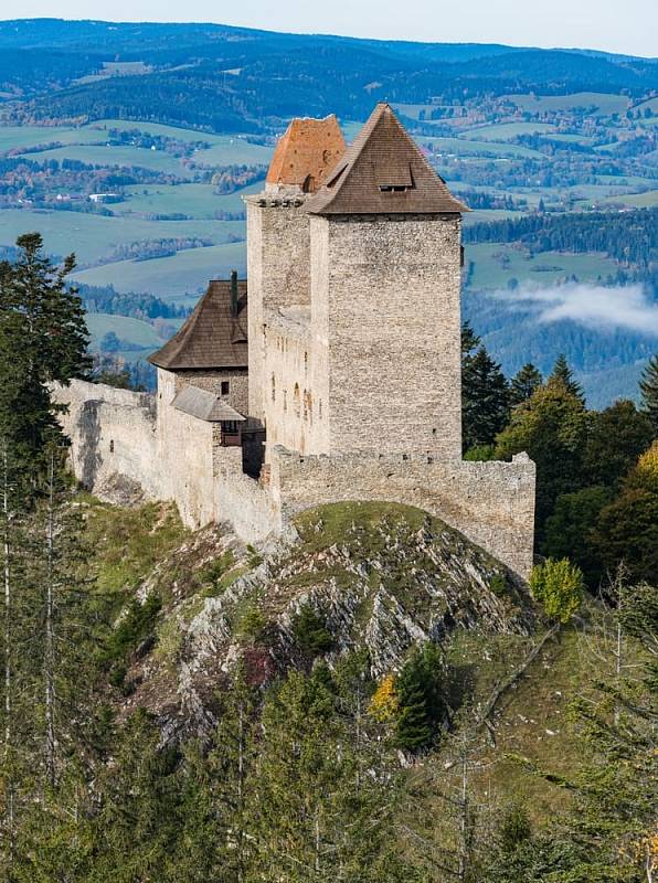 Kaperk,,Historical,Castle,,Czech,Republic