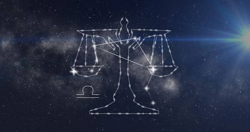 Image,Of,Libra,Star,Sign,On,Clouds,Of,Smoke,In