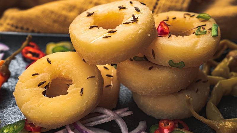 Czech,Traditional,Smelly,Cheese,Called,Olomoucke,Tvar?ky.,Very,Tasty,,With