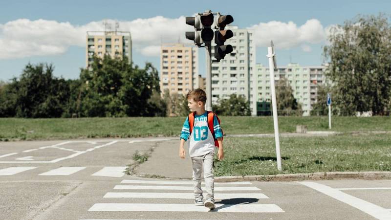 Můj syn šel přes svou obvyklou ulici „honit zajíčky“