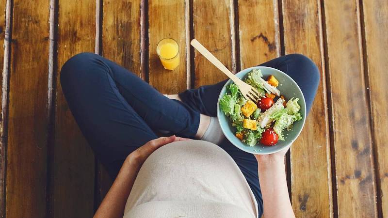 Ovoce a zelina jsou v těhotenství důležité