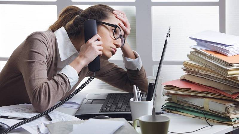 Nedovolte pracovním problémům, aby ve vás vyvolaly stres