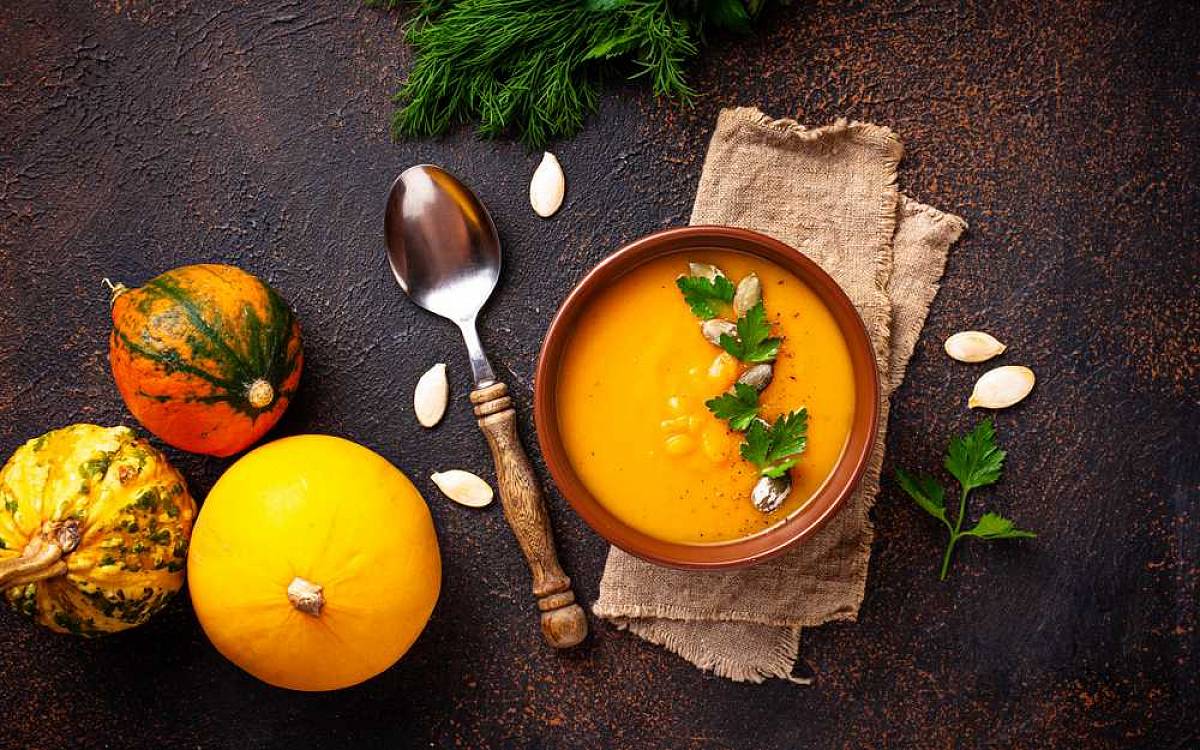 Dýňová polévka s chilli – skvělý a zdravý recept Dýňová polévka s chilli – skvělý a zdravý recept