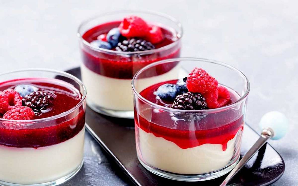 Panna cotta jako z restaurace – recept na skvělý dezert