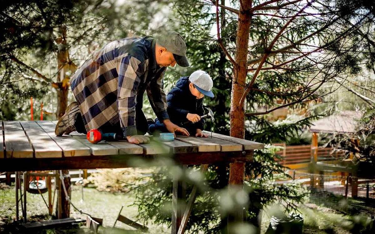 Inspirace na volné podzimní dny: Stavění domků a domečků s dětmi Inspirace na volné podzimní dny: Stavění domků a domečků s dětmi