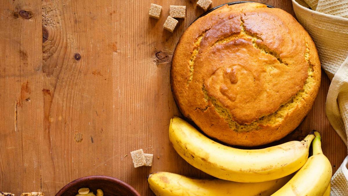 Vyřešte snídani nebo svačinu banánovou bábovkou Vyřešte snídani nebo svačinu banánovou bábovkou