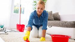 Víte, jak vyčistit koberec v sedmi krocích?