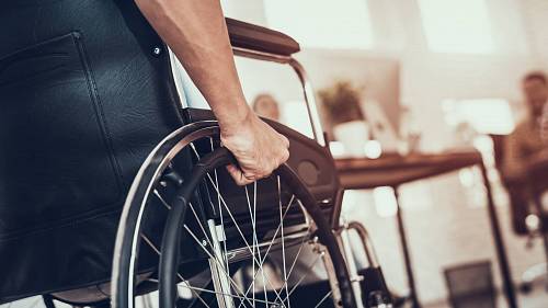 Sen o invalidním vozíku