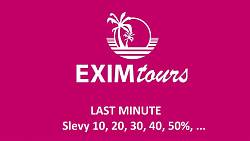 Eximtours - ty nejlevnější LAST MINUTE nabídky!